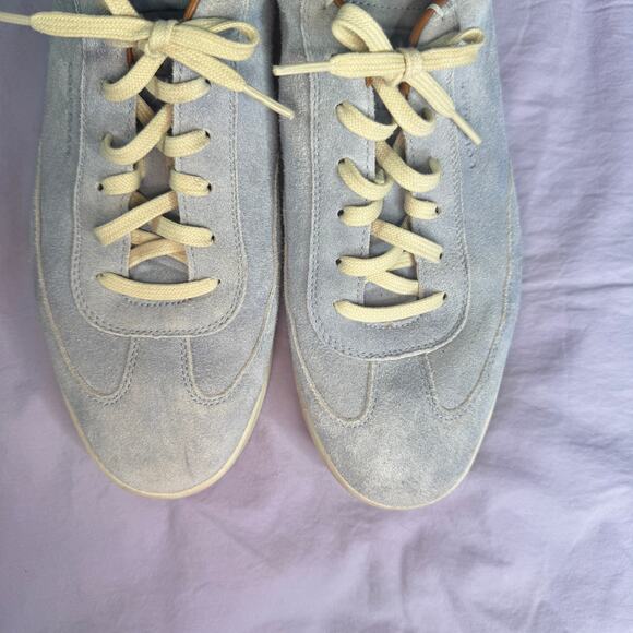 Cole Haan GrandPro Men's size 12M Light Blue Suede Lace Up Casual Shoe Sneaker - Picture 8 of 9